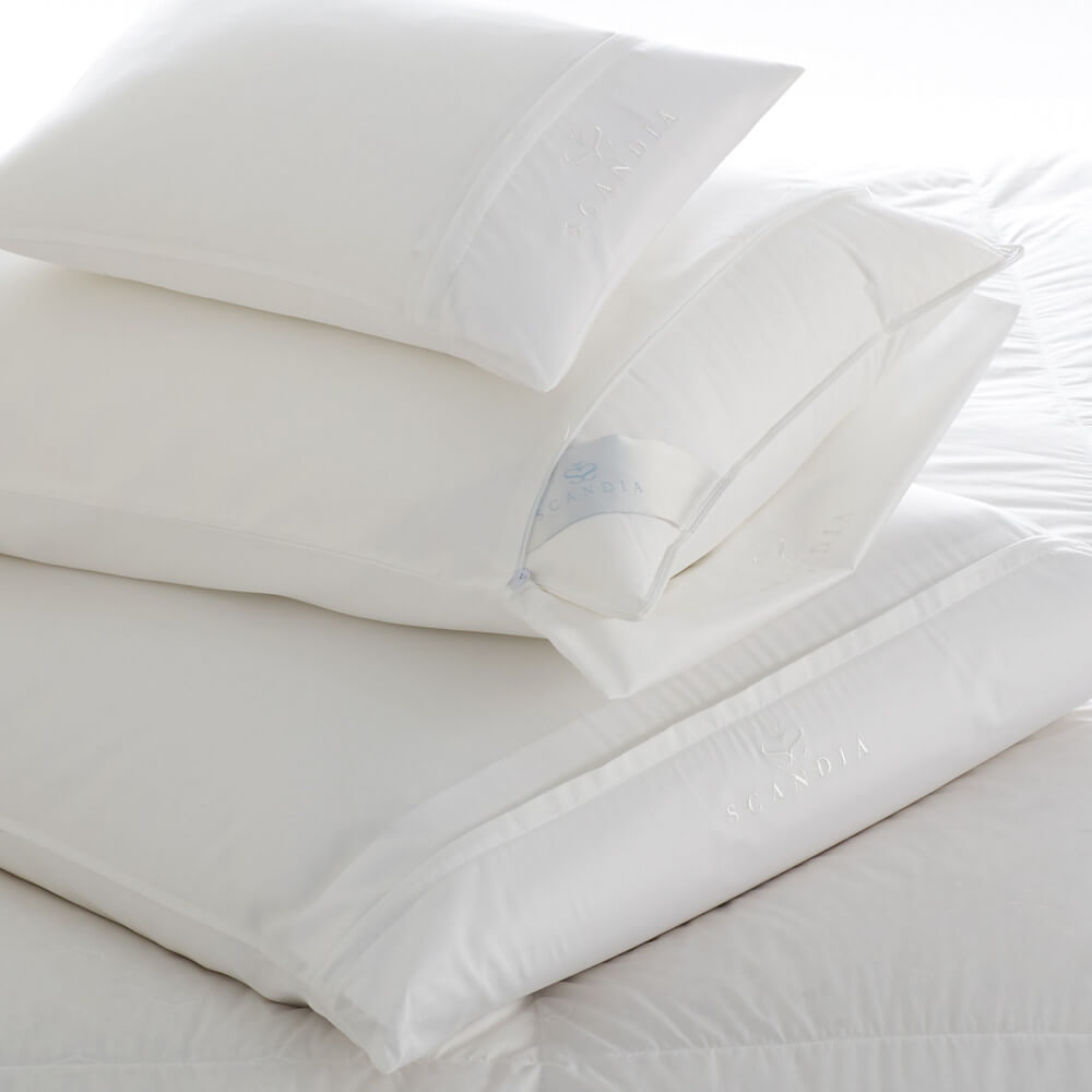 Scandia Home Lucerne Soft Down Pillow, Standard - White