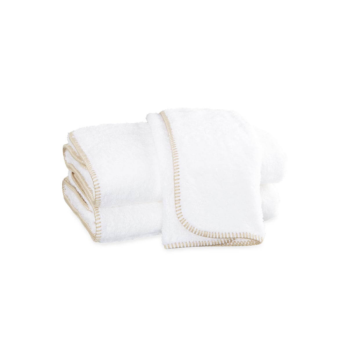 Stitch Black + White Bath Towel